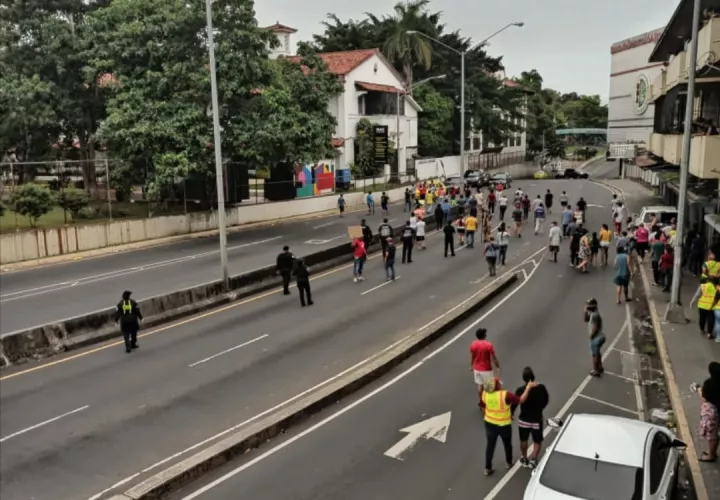 Piden bono solidario tras tres meses de cuarentena. (Foto: Tráfico Panamá)