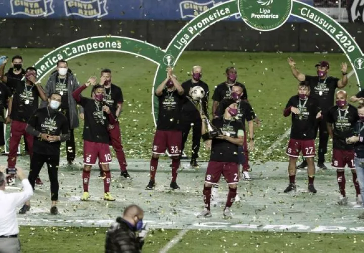 Saprissa es el campéon de Costa Rica. Foto:EFE