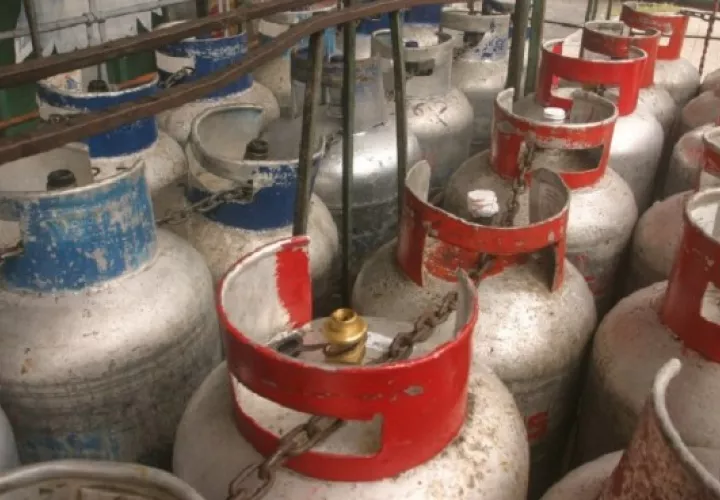 Un 90% de los hogares en el país utilizan el tanque de gas. Archivo