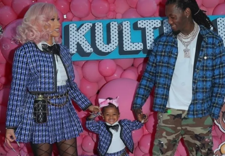 Cardi B, Kulture y Offset. Instagram