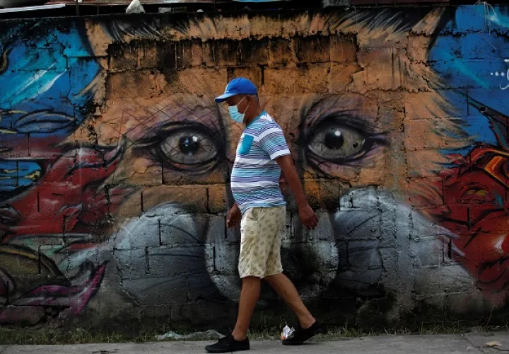 Panamá registró el 29 de junio 1.099 casos de COVID-19, cifra récord en un día. Foto EFE