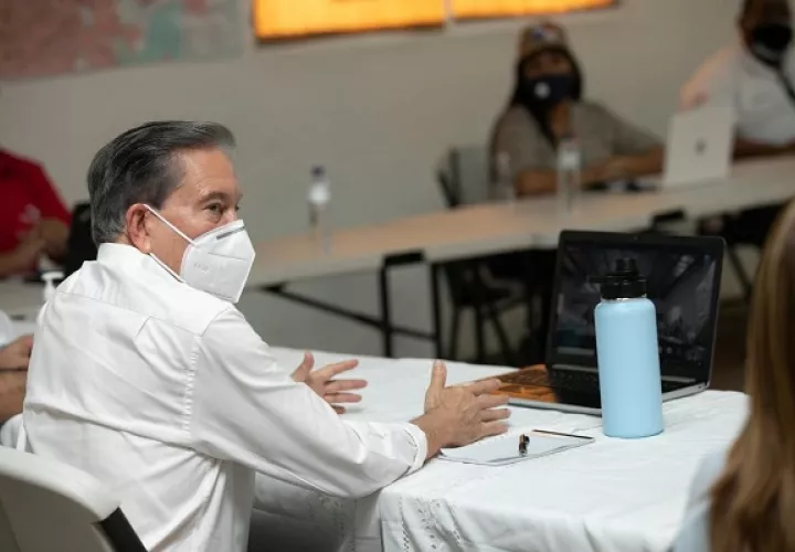 Laurentino Cortizo analizó el aumento de casos de COVID-19.