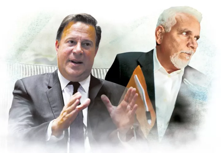 Juan Carlos Varela y Jaime Lasso.