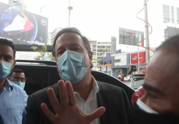 El jueves pasado, Varela fue indagado, imputado y se le dictaron medidas cautelares por el caso Odebrecht.  Víctor Arosemena