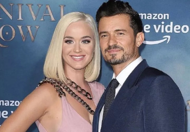 Katy Perry y Orlando Bloom. Foto: Instagram