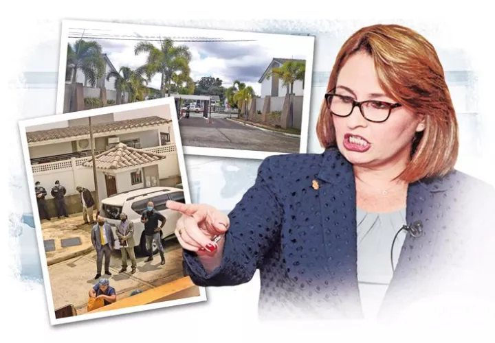 Órgano Judicial ejecutó secuestro de bienes a exprocuradora Kenia Porcell.