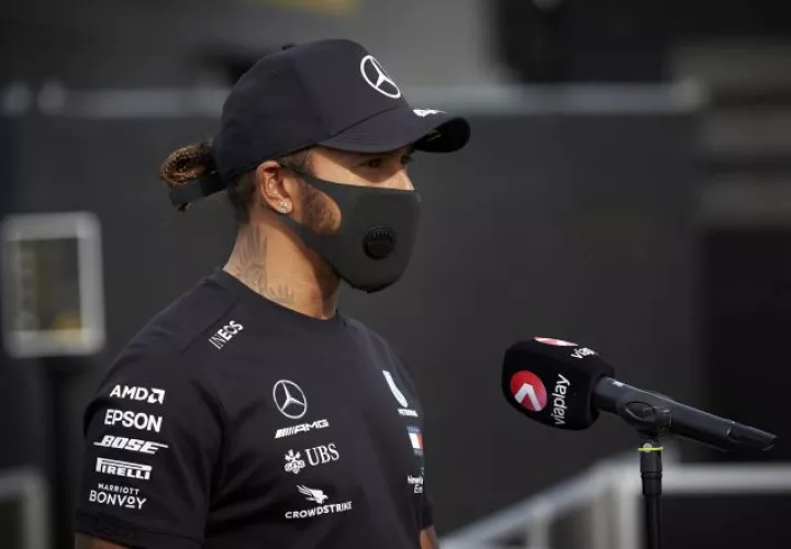 Hamilton  firmó su séptima 'pole' en el circuito de Hungaroring. EFE