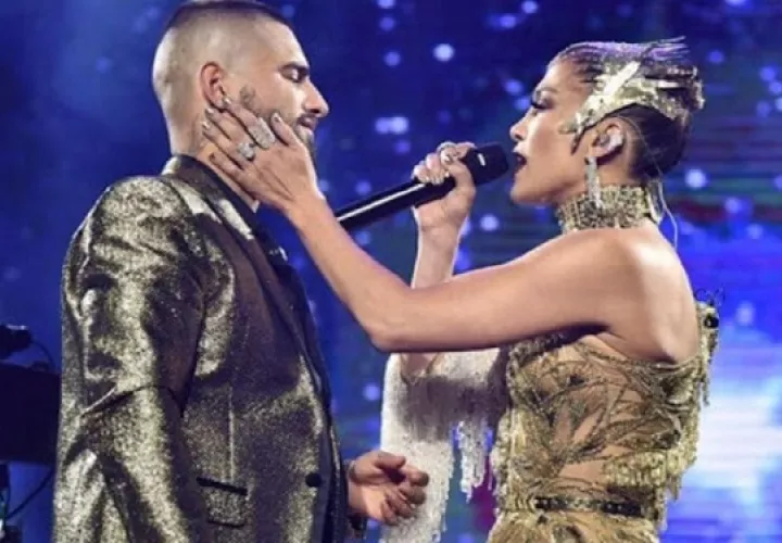 Maluma y Jennifer López ya habían colaborado musicalmente antes. Foto: Archivo