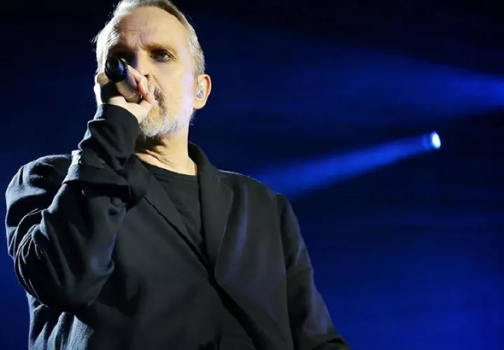 Miguel Bosé.  Archivo