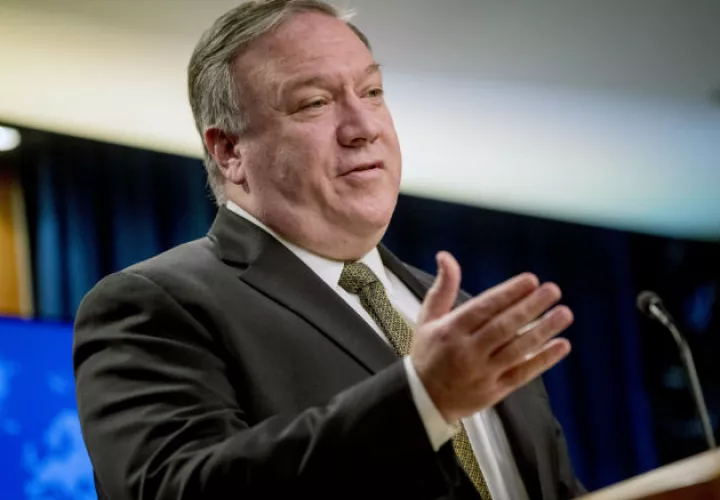  Pompeo acusó a empleados de Huawei de "dar apoyo material" al Partido Comunista Chino. Fotos: Archivo/Ilustrativa. 