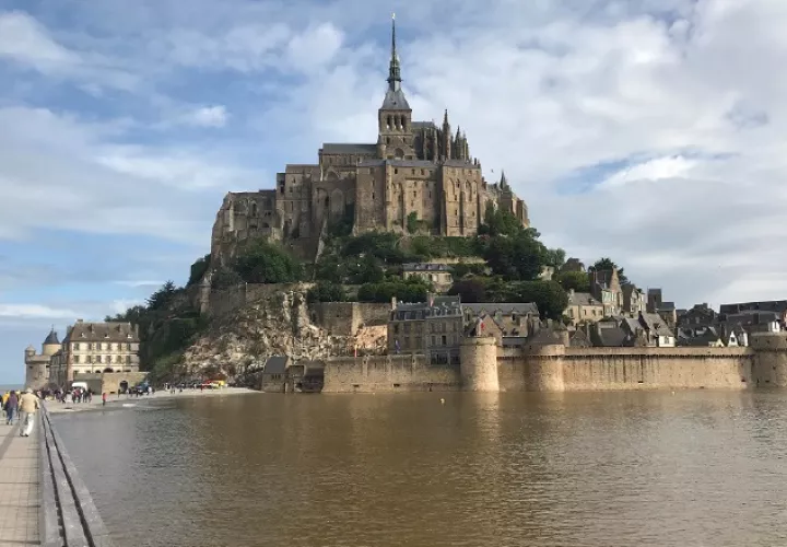 Una bella vista del Mont Saint Michel. EFE