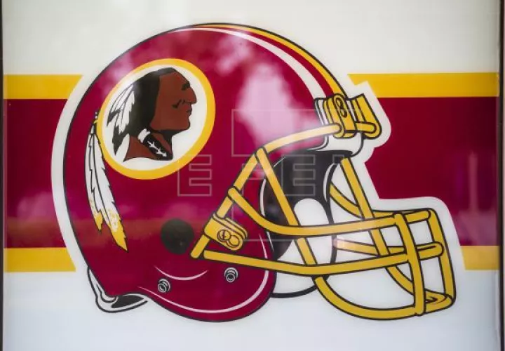 Casco de los Redskins. Foto:EFE