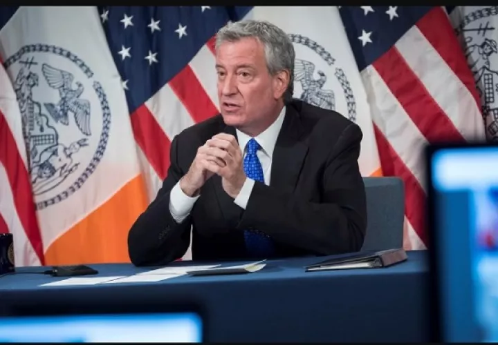Bill de Blasio de Nueva York. EFE