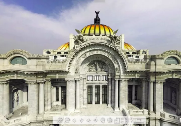 Vista exterior del Palacio de Bellas Artes. CORTESÍA