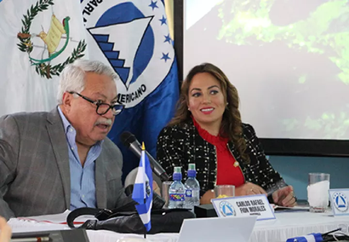 Nadia De León, presidenta del Parlacen