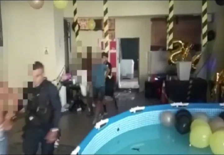 Fiesta en El Chorrillo