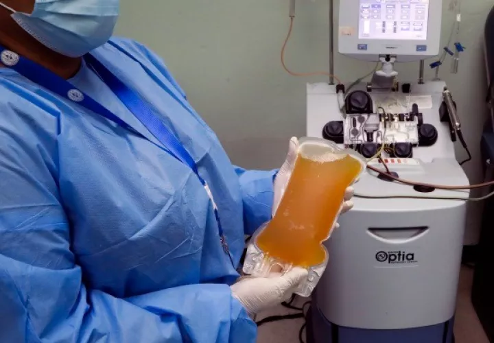 Panamá apuesta a la terapia con plasma convaleciente para pacientes COVID-19 positivos.