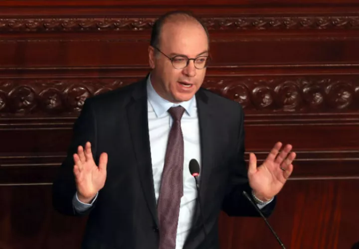  Elyes Fakhfakh, presentó este miércoles su dimisión tras varias semanas de polémica por su supuesta implicación en un delito de corrupción. Fotos: EFE.