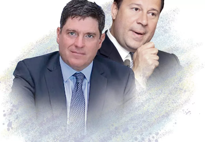 Carlos Duboy y Juan Carlos Varela.