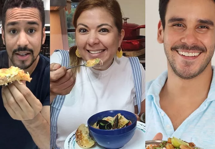 Juan Neblett, Delyanne Arojona y Alexis Sittón. Instagram