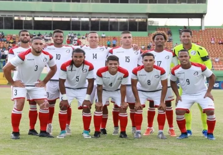 Equipo de República Dominicana. Foto:@fedofutbol