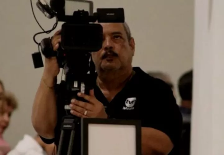 Fallece camarógrafo Eduardo Contreras. Foto Redes