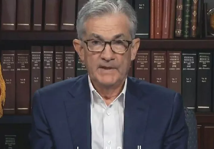 El presidente de la Fed, Jerome Powell, dio los detalles que señalan la reorientación más sustancial del marco de políticas de la Fed.  EFE