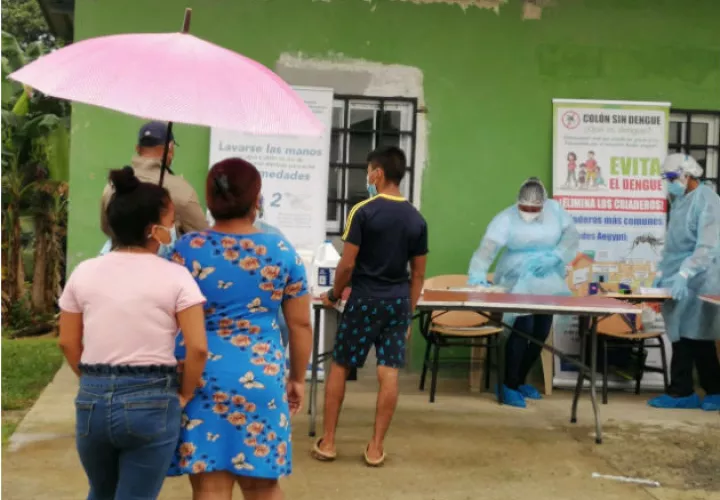 Las comunidades atendidas se encuentran en una área semi-rural. Fotos: Diómedes Sánchez S.