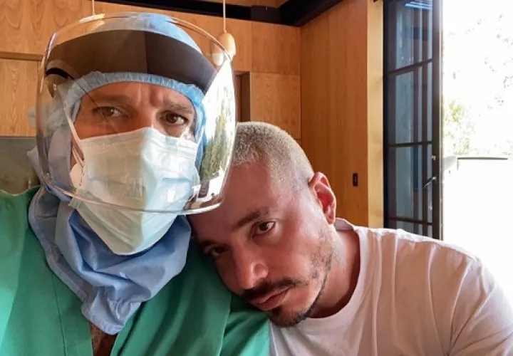 J Balvin publicó esta fotografía recientemente. Foto: Instagram