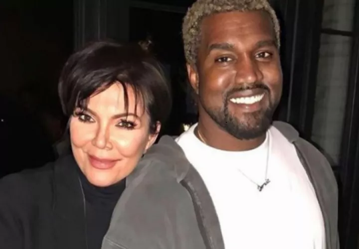 "Kanye está convencido de que la madre de Kim, Kris, se lo ha ganado", reveló una fuente cercana a la familia. Foto: Archivo