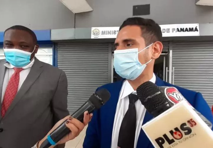 El abogado Kevin Moncada es parte de la defensa de Eduardo Macea, alias Marshall.