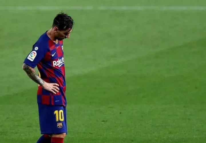 Messi. Foto:EFE