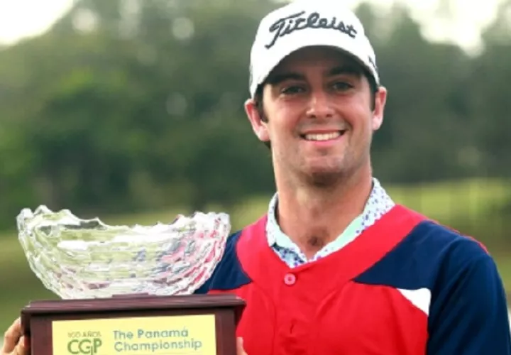 El estadounidense Davis Riley se impuso en el Panamá Championship de este año, que se jugó entre enero y febrero. Anayansi Gamez