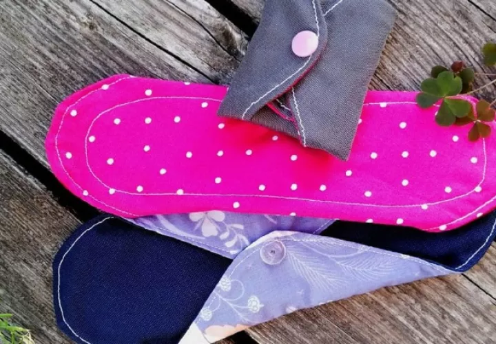Las toallas sanitarias reutilizables tiene una vida útil de aproximadamente 5 años. Foto: Cortesía 