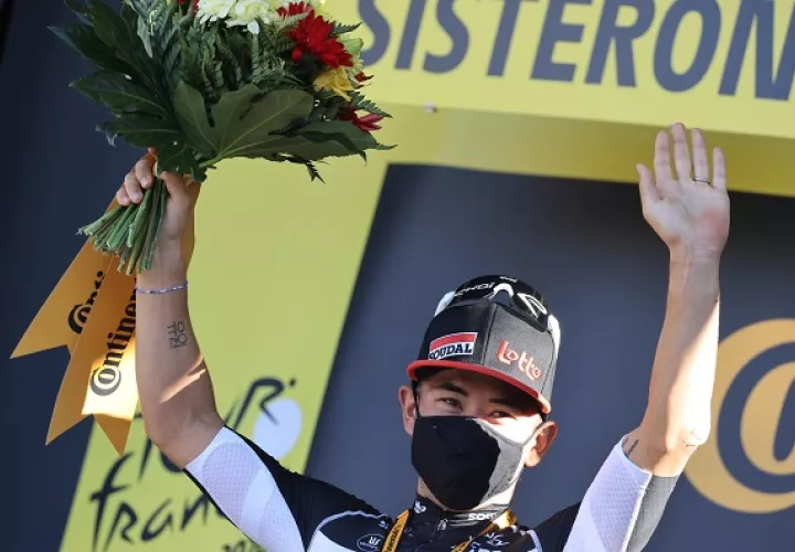 Cadel Ewan se ganó la tercera etapa. Foto: EFE