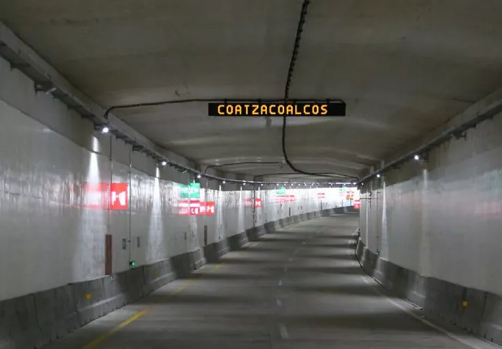  La disputa legal está relacionada a la construcción del Túnel Sumergido de Coatzacoalcos, en Veracruz, México. Foto/Cortesía