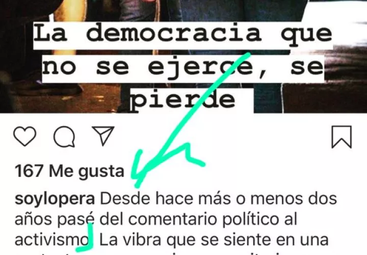 Daniel Lopera De La Torre, parte del equipo de Foco reconoce que es activista y afín a Movin.