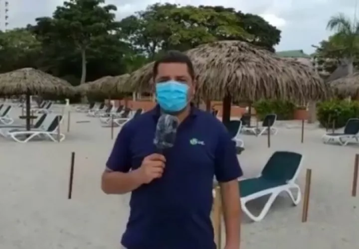 Recientemente el periodista Ángel Sierra presentó un reportaje desde el interior del país.