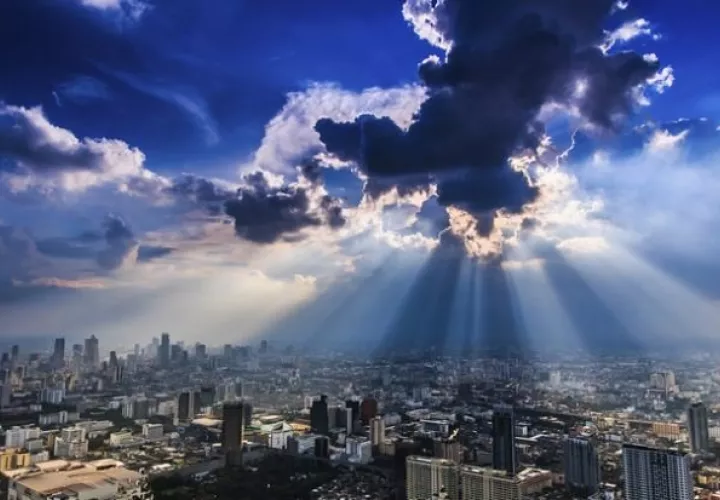 La capa de ozono es una franja frágil de gas que protege la Tierra de los efectos nocivos de los rayos solares. Foto cortesía PNUD 