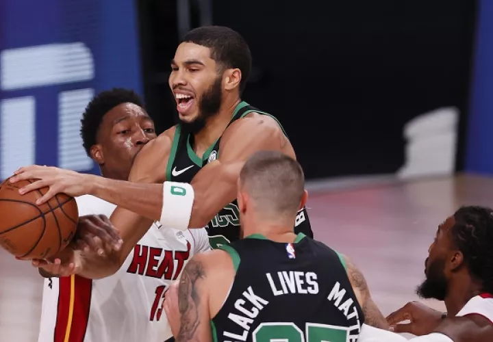 Los Celtics sacaron su mejor juego el viernes.
