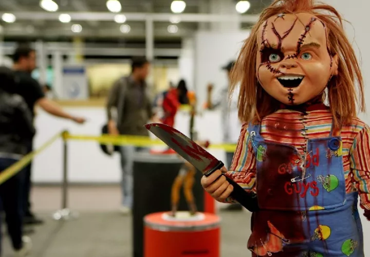 Imagen del muñeco Chucky, un clásico del cine de terror.  EFE