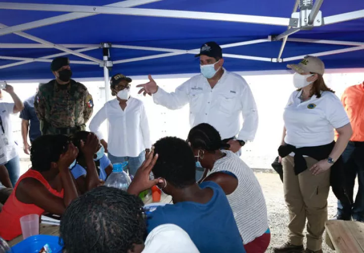 Con la apertura de este campamento en San Vicente, el traslado de las otras familias será de manera paulatina. Fotos: Cortesía.