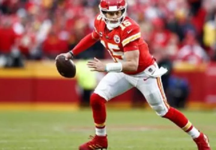 Patrick Mahomes de los Chiefs. Foto:EFE