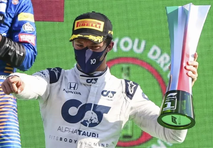 Pierre Gasly había sido relegado la temporada pasada de Red Bull, al 'equipo nodriza', Toro Rosso -rebautizado este año Alpha Tauri. EFE