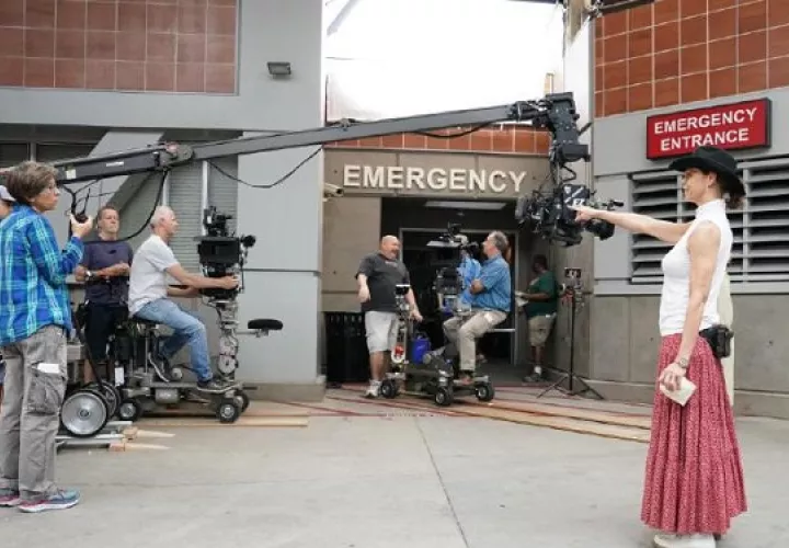 Grabaciones de la temporada número 16 de 'Grey's Anatomy'. Foto: Twitter