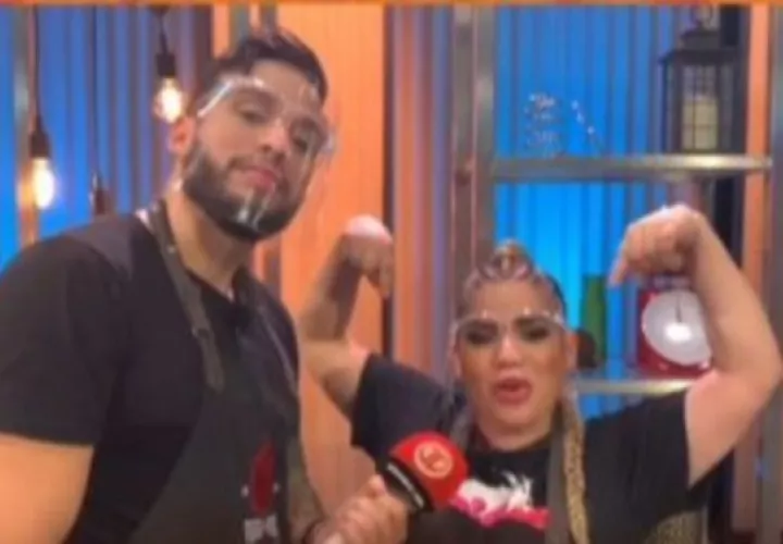 Ramiro y La Bibi participaron en Fuego vs Fuego. Foto: Cortesía