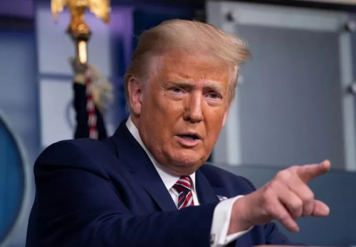 Presidente de Estados Unidos, Donald Trump. 