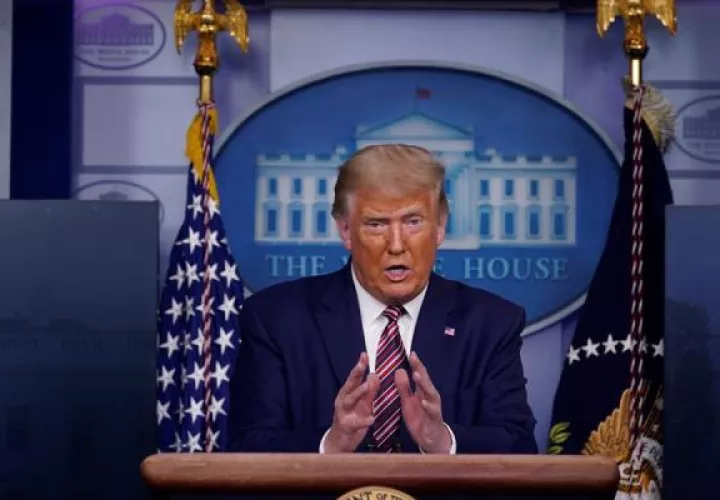 Desde su campaña electoral de 2016, Donald Trump se ha negado a publicar sus declaraciones de impuestos, algo que han hecho todos sus antecesores a lo largo de la historia. FOTO/EFE