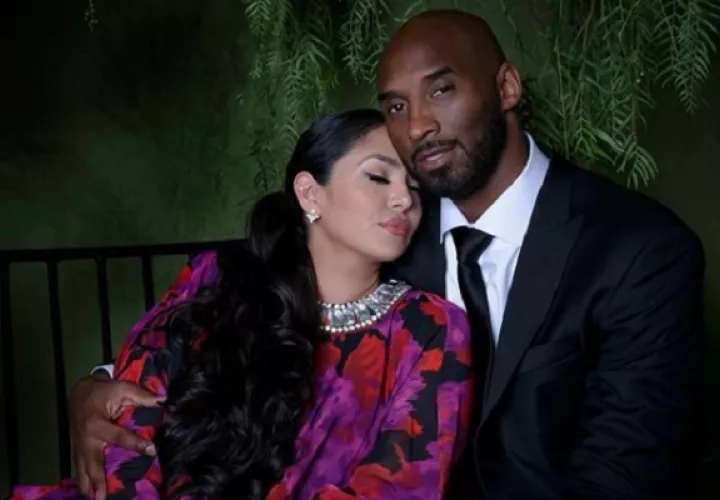Vanessa y Kobe Bryant. 