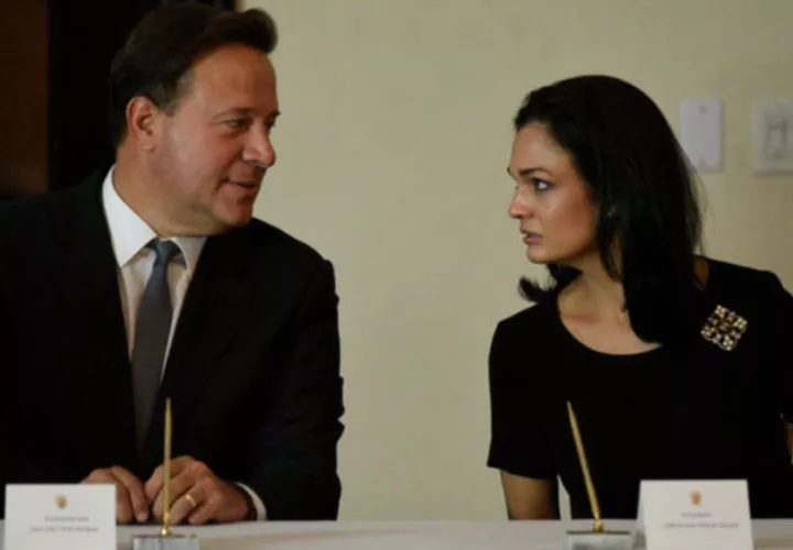 Juan Carlos Varela e Isabel De Saint Malo fueron presidente y vicepresidente de la República de Panamá en el período 2014-2019.